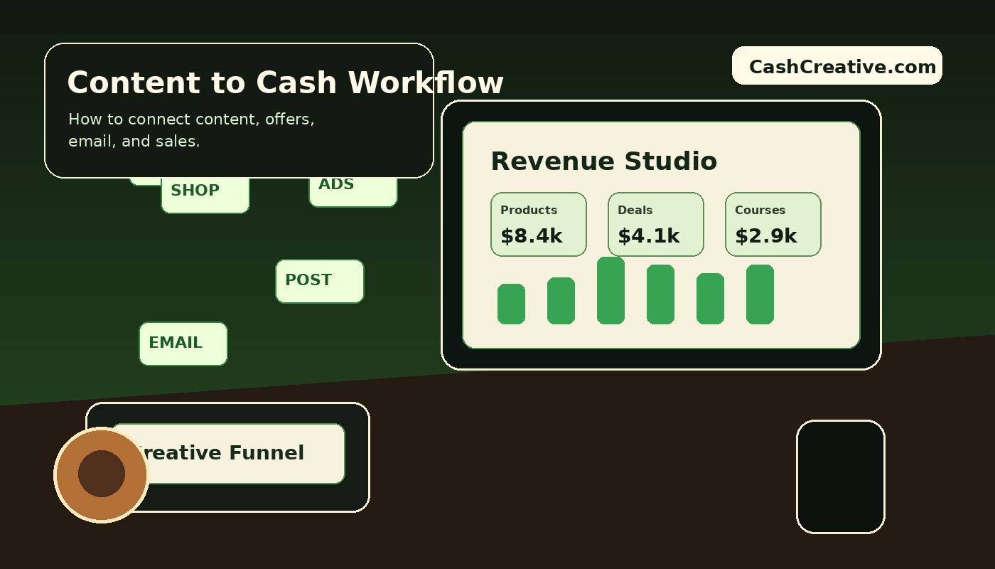 Content to Cash Workflow