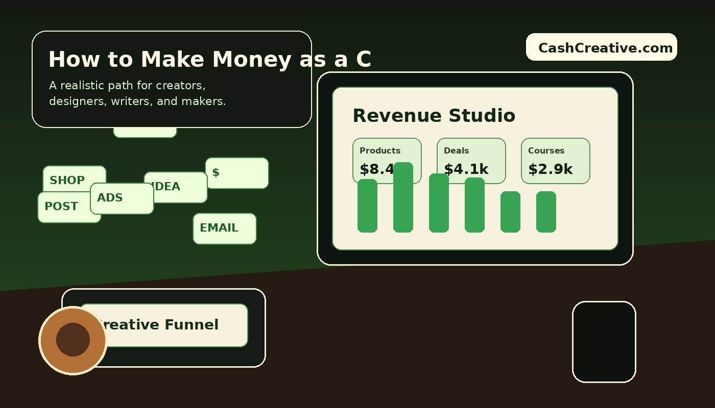How to Make Money as a Creative Online