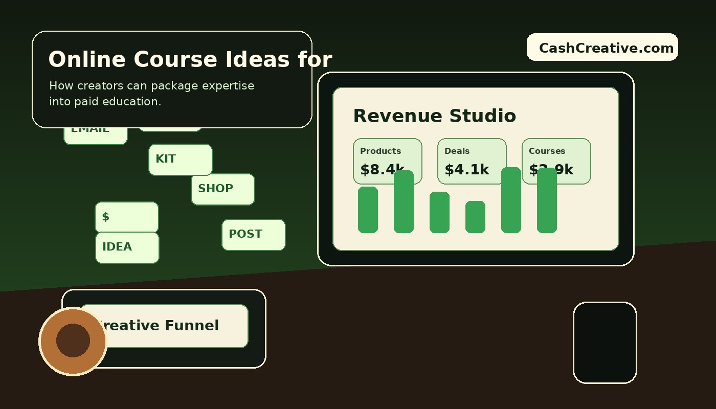 Online Course Ideas for Creatives