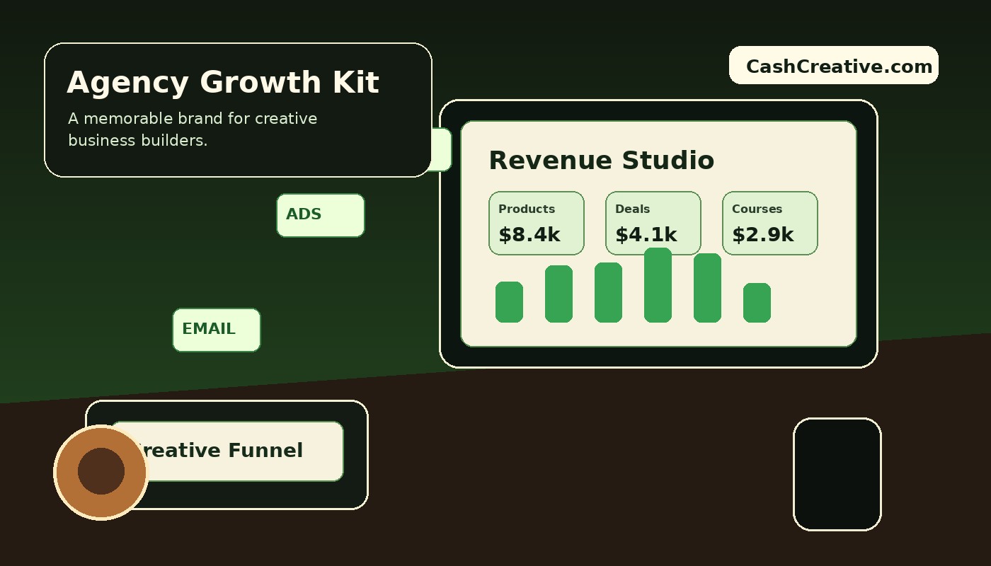 Creative agency growth workspace