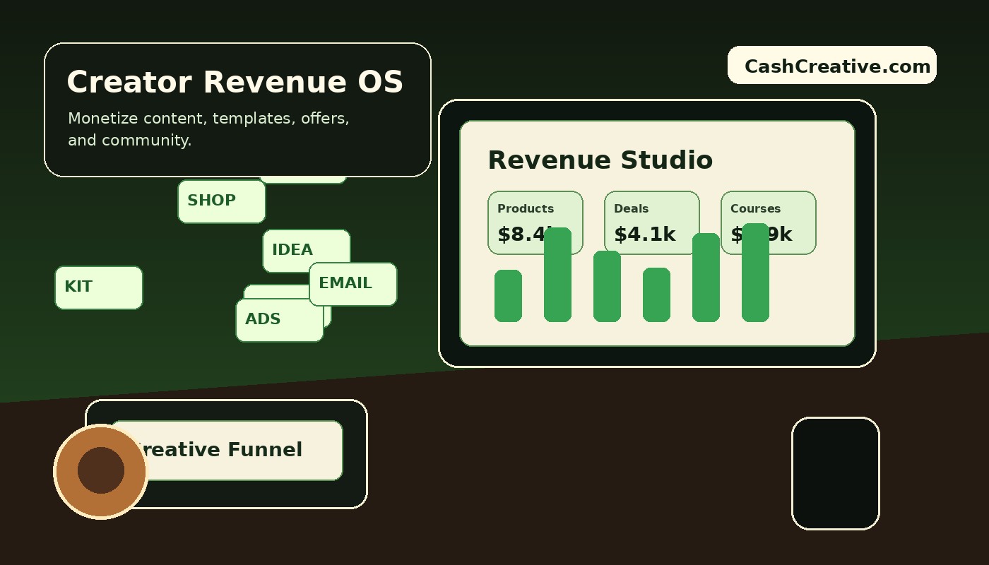 Creator revenue dashboard