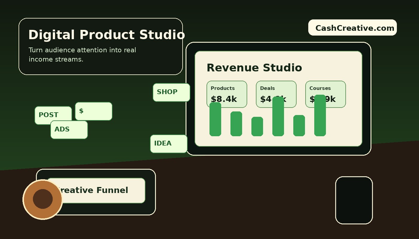 Digital products creator studio