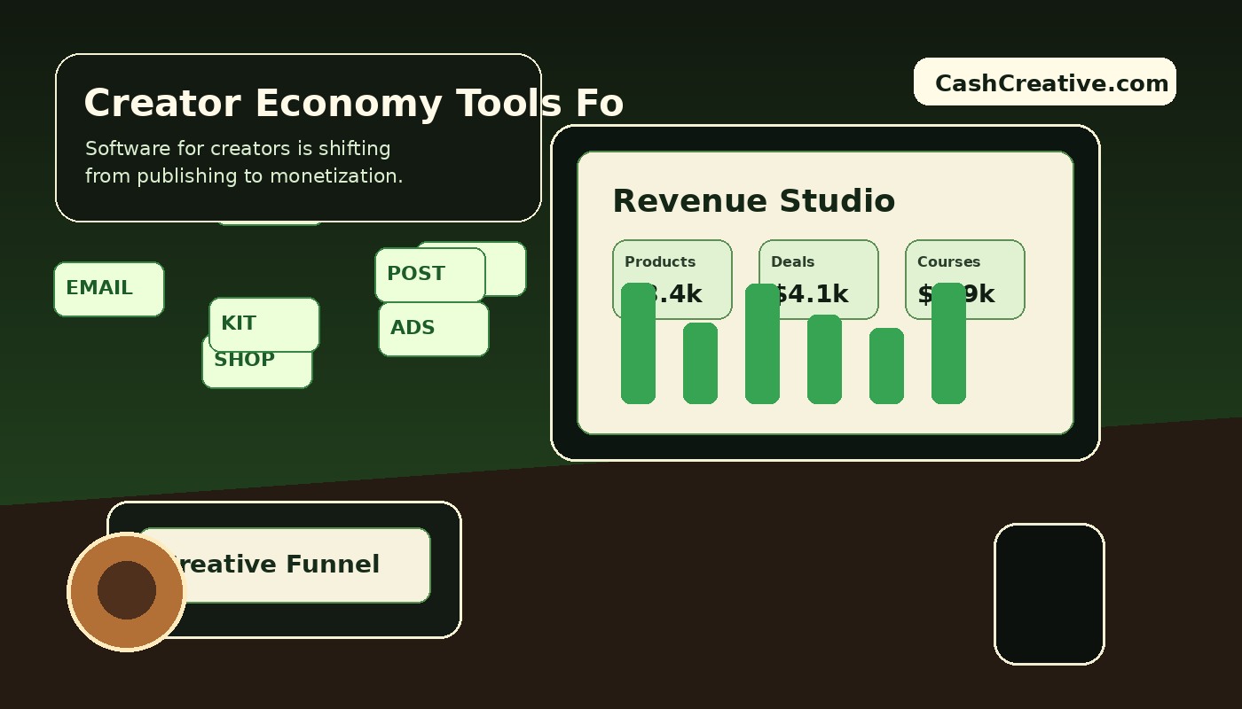 Creator Economy Tools Focus on Revenue
