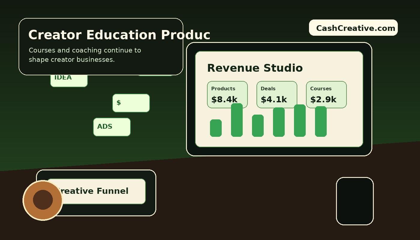 Creator Education Products Expand
