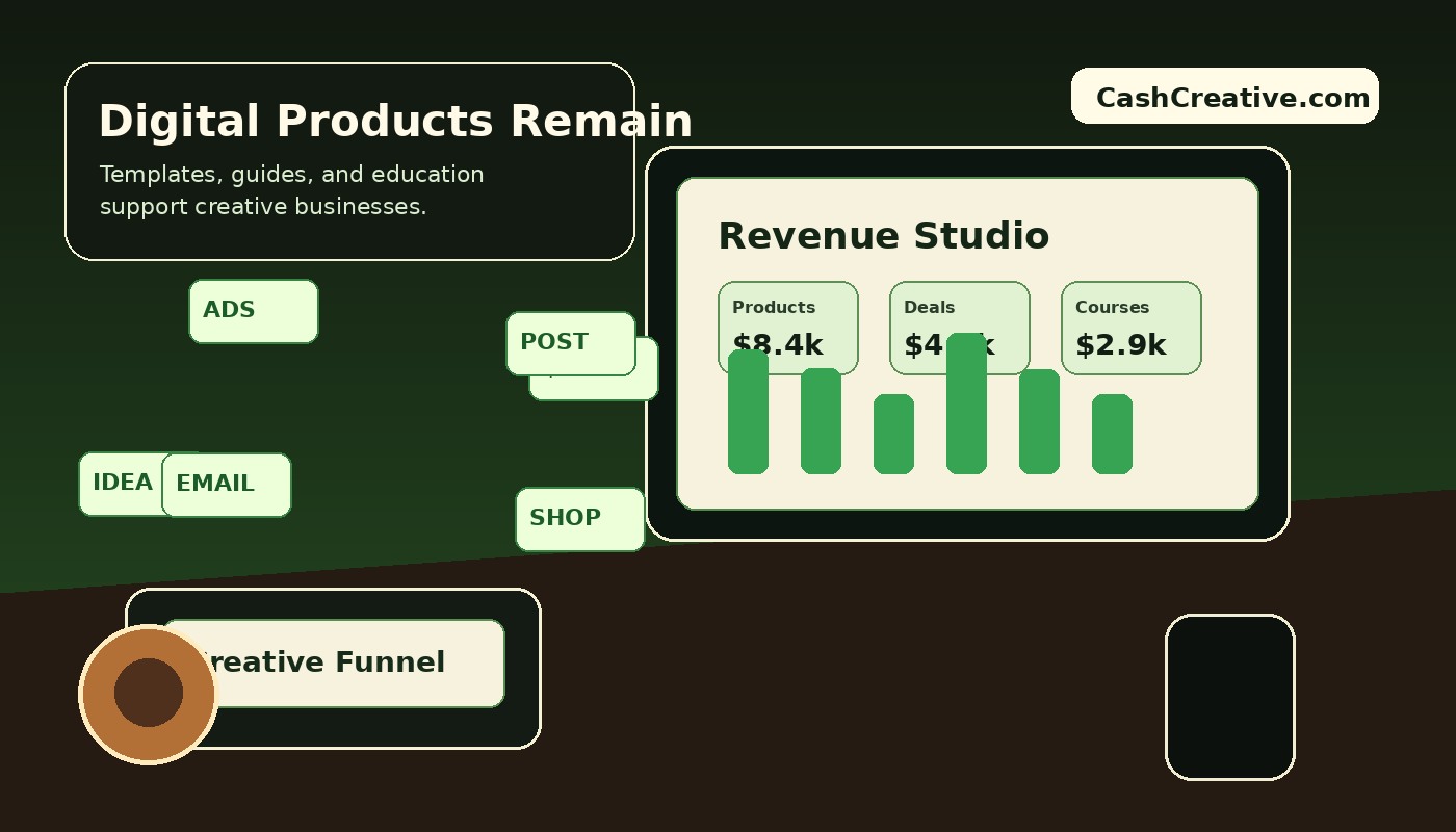 Digital Products Remain a High-Margin Creator Play