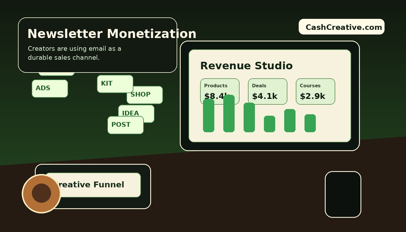 Newsletter Monetization Gets More Serious